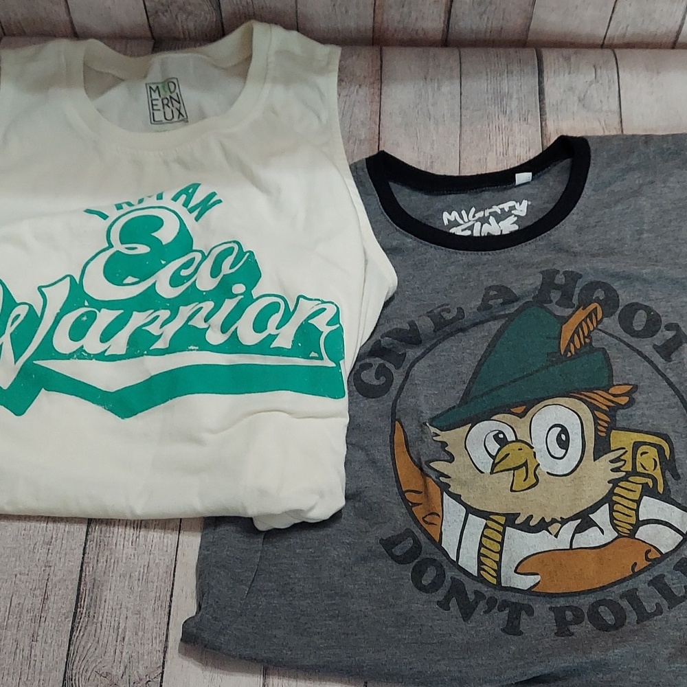 Eco reminder t shirts